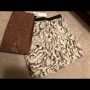 A/X Armani Exchange Silk Mini Skirt